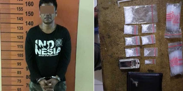 Pesta Sabu di Bungalow Idola Gagal, Pintu Kamar Didobrak Polisi, 8 Pemakai Narkoba Diangkut