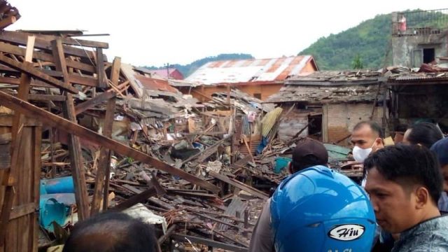 Bom Meledak di Sibolga, 3 Nyaris Tewas