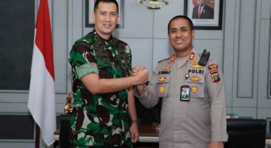 Kapolres Asahan Terima Kunjungan Dandim 0208/AS