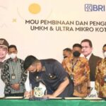 Bina dan Kembangkan UMKM, Bobby Nasution MOU dengan BRI, Pegadaian, dan PNM Bina dan Kembangkan UMKM, Bobby Nasution MOU dengan BRI, Pegadaian, dan PNM