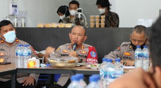 Coffee Morning dengan Para Awak Media, ini Pesan Kapolres Aceh Singkil