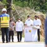 Gubsu Dampingi Presiden Jokowi Resmikan Jalur Balige By Pass