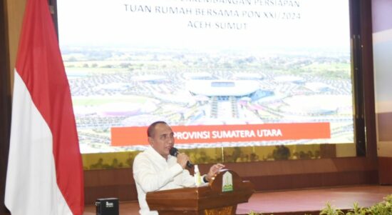 Gubsu Pastikan Sumut dan Aceh Buat Master Plane Terbaik Penyelenggaraan PON