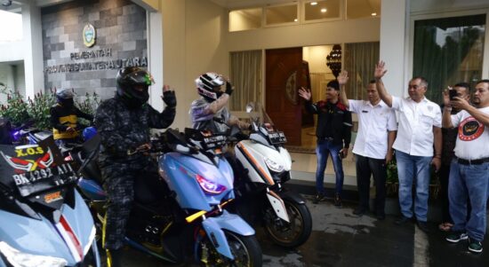 Lepas Perjalanan XOS ke Riau dan Sumbar, Ijeck: Ceritakan Keindahan Wisata Sumut