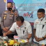 Mendadak, Kapolres dan Ketua DPRD Madina Sambangi Kantor PWI Madina Ucapkan Selamat HPN Tahun 2022