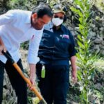 Presiden Jokowi Tanam Pohon Bersama Masyarakat dan Berikan SK Hutan dan TORA di Humbahas