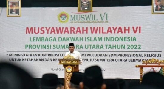 Sebagai Mitra Pemerintah, Gubernur Harap LDII Terus Berkontribusi Bagi Sumut