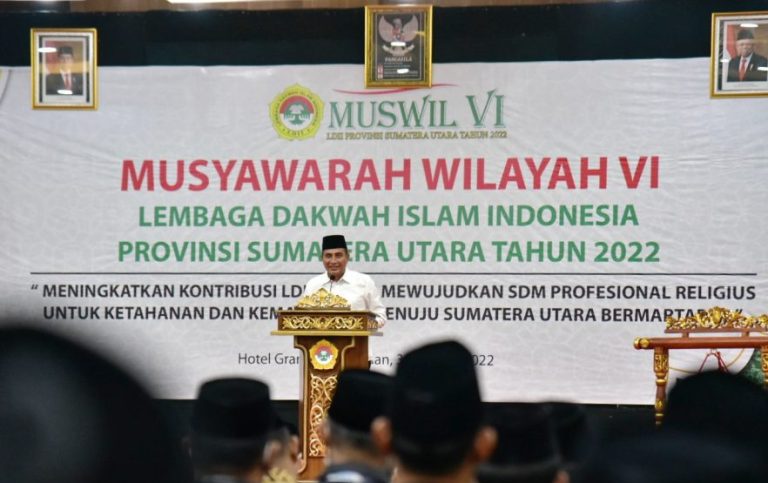 Sebagai Mitra Pemerintah, Gubernur Harap LDII Terus Berkontribusi Bagi Sumut