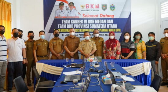 1.011 PNS Pemkab Asahan Ikuti Rekapitulasi Kenaikan Pangkat