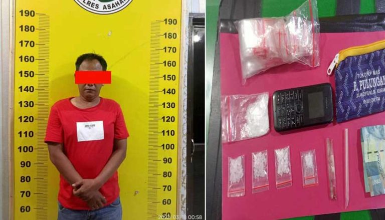 Pengedar Sabu Air Joman Diciduk Polisi Dari Rumah