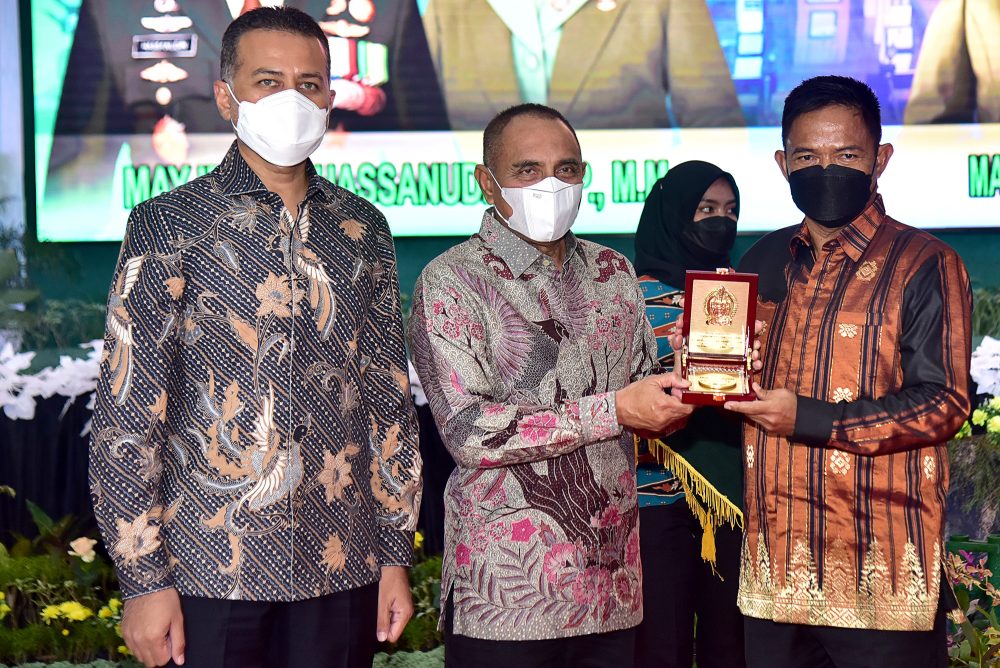 Pisah Sambut Pangdam I/BB, Gubsu Minta untuk Saling Mengingatkan