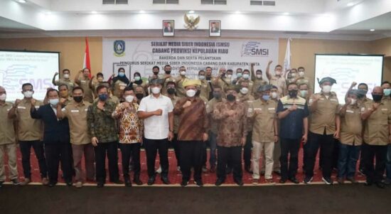 Sah! Pengurus SMSI Se-Kepri Resmi Dilantik, Berikut ini Daftar Anggotanya