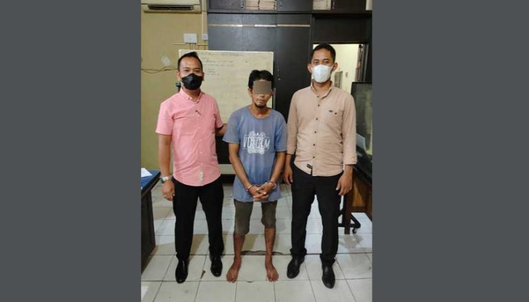Sehari Menikah, DAS Pilih Tidur di Sel Polres Tanjung Balai