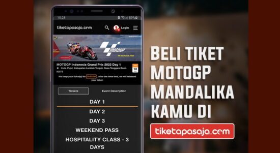 Tiket MotoGP 2022 Mandalika Berbagai Kategori di Tiketapasaja.com Terjual Habis