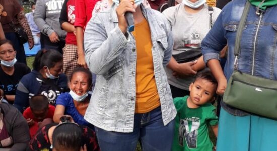 Dituding Curi Arus Listrik dan Serobot Lahan PTPN II Ratusan Warga Langkat Lakukan Aksi