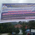 Kunjungan Bupati Samosir ke Sabulan Disambut Baliho: Kami Merindukan Pembangunan Jalan Bukan Janji