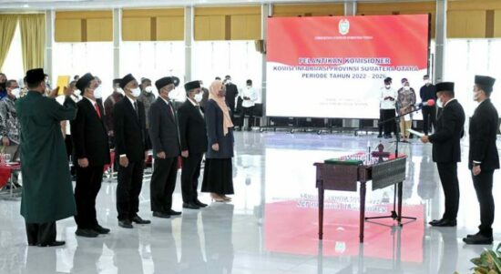 Lantik Anggota Komisi Informasi Provinsi Sumut, Gubernur Edy Rahmayadi Tekankan Tiga Hal Ini