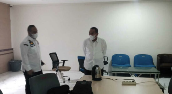 Sidak, Gubsu Desak Kabiro Umum Benahi Ruang Wartawan