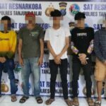GKN Datuk Bandar Timur, Polres Tanjungbalai Boyong 5 Bandit Sabu