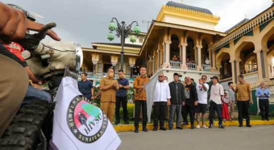 Lepas Peserta Vespa World Days 2022, Wagub Sampaikan Ini