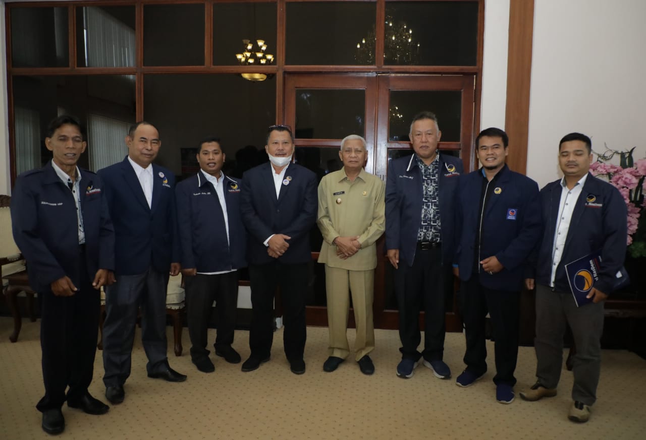 Bupati Asahan Terima Audensi Pengurus DPD Partai Nasdem