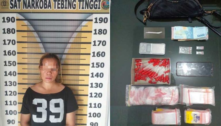 Jual Sabu, IRT Asal Sergai Diciduk Polisi