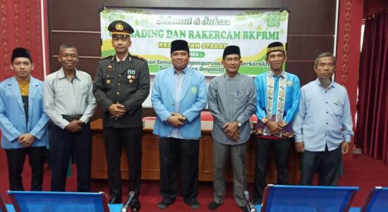 Kapolsek Stabat Hadiri Undangan Upgrading & Rakercam BKPRI Stabat
