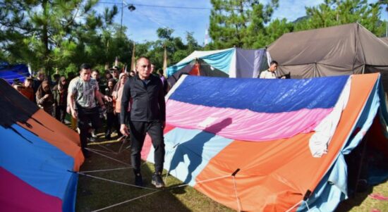 Adik-adik Pramuka: Bangga Kemah Bersama Gubernur Sumut