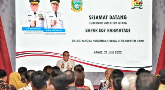 Perbaikan Jalan Kabupaten Karo, Edy Rahmayadi Kucurkan Rp114,8 M