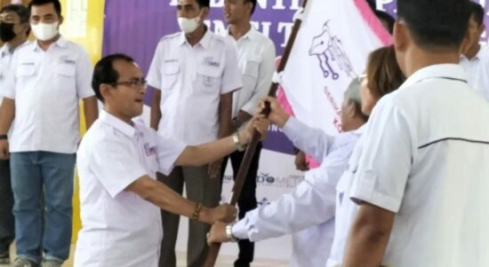 Zulfikar Tanjung Lantik Pengurus SMSI Tebing Tinggi Periode 2022-2025