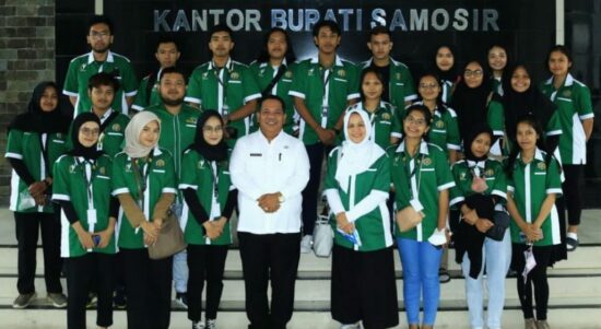 152 Mahasiswa USU Lakukan KKNT di Samosir