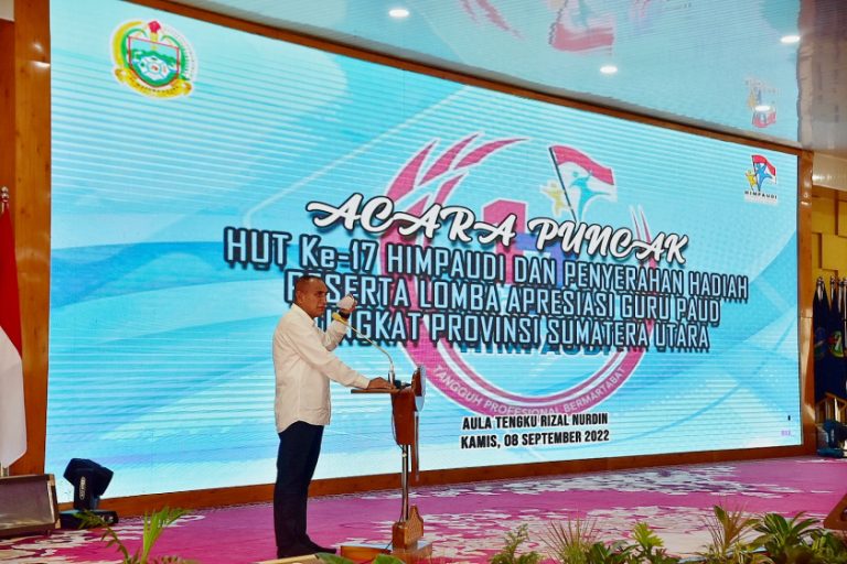 HUT HIMPAUDI Ke 17, Edy Harap Guru PAUD Jadi Teladan