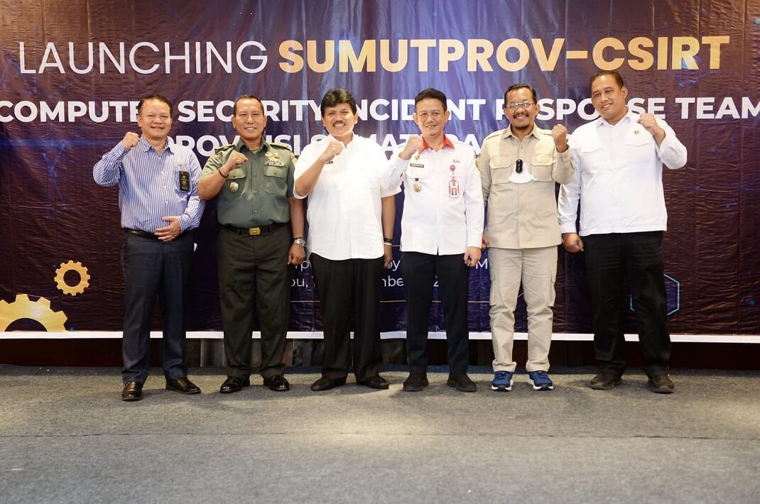 SumutProv-CSIRT Resmi Diluncurkan, Gubsu Edy Rahmayadi Harap kan ini…