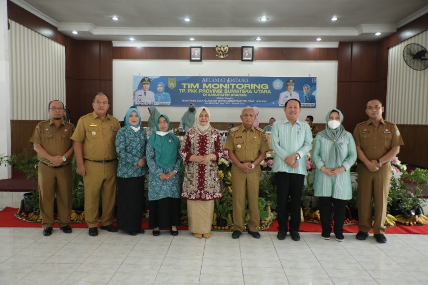 Tim Monitoring PKK Provsu Berkunjung ke Asahan