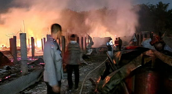 Farm Robin Wonorejo PT CIO MAS Dilahap si Jago Merah, Puluhan Ribu Ayam Habis Terbakar