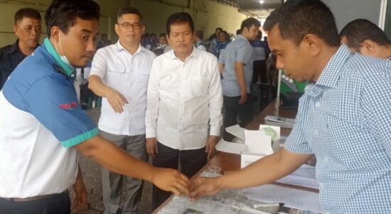 Komit Berikan Layanan Terbaik, PT Medan Bus Gelar Test Urine di Lingkungan Trans Metro Deli