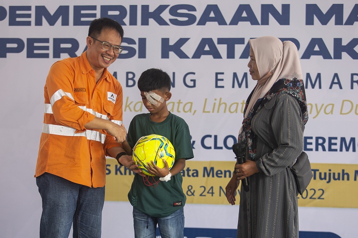 Operasi Katarak Gratis, PTAR Sembuhkan 827 Mata Buta Katarak