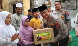 10-Kapolres Belawan Doakan Korban Gempa