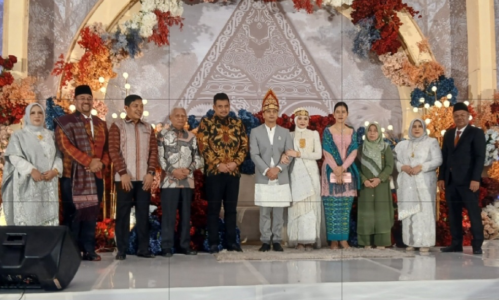 Pesta Pernikahan Putri Bupati Batubara Jadi Ajang Kebersamaan: Gubsu Bobby & Ny Kahiyang Disambut Akrab, Para Pemimpin Hadir Penuh Sukacita