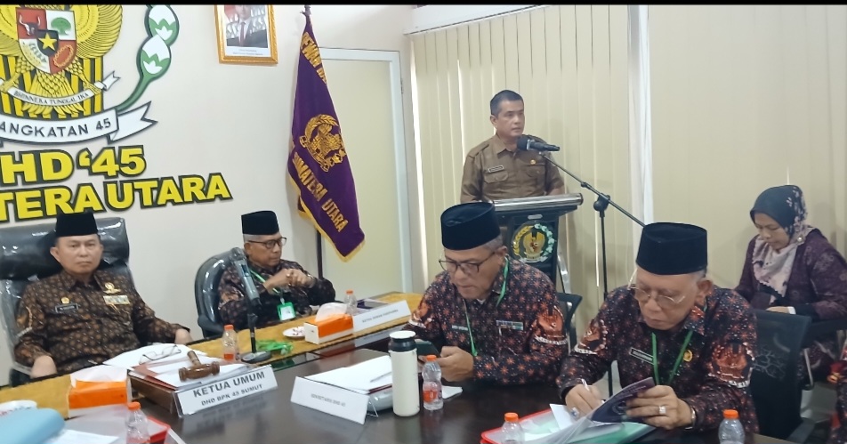 Pemprov Sumut Apresiasi DHD 45 Terus Gelorakan Semangat Kejuangan bagi Masyarakat