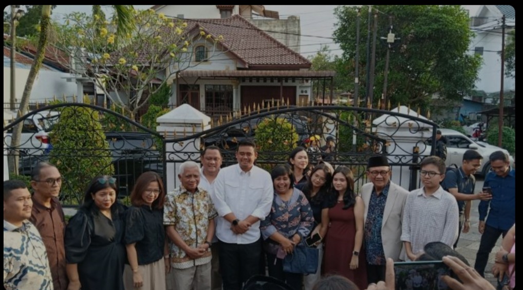 Silaturahmi Pertemuan Tahun Baru di Kediaman RE Nainggolan, Titik Temu Tokoh Lintas Generasi