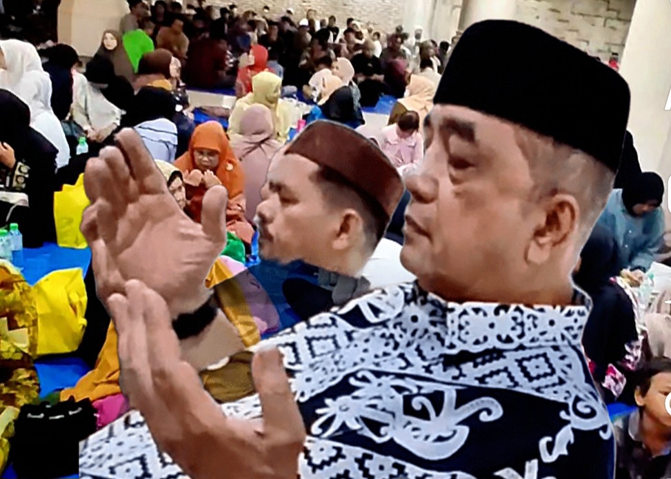 Yuslin Siregar Sudah 22 Hari Tanpa Putus Ajak Imam dan Jamaah Doakan Donatur