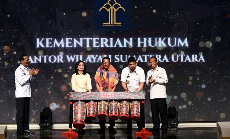 Bobby Nasution Resmikan 6.110 Posbankum, Bantuan Hukum Kini Jangkau Seluruh Desa di Sumut