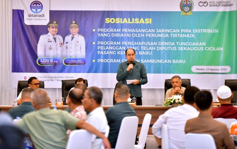 Tirtanadi Beri Kemudahan Pelanggan, Pemasangan Pipa Gratis dan Denda Tunggakan Dihapus