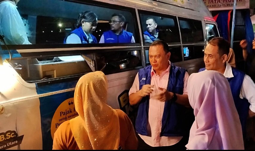 Permudah Bayar Pajak Kendaraan, Bapenda Sumut Launching Samsat Berkah Malam di Medan