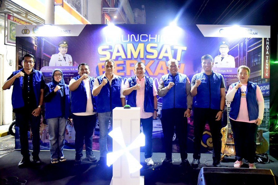 Genjot Pendapatan Asli Daerah, Pemprov Sumut Hadirkan Samsat Berkah Malam di Akhir Pekan