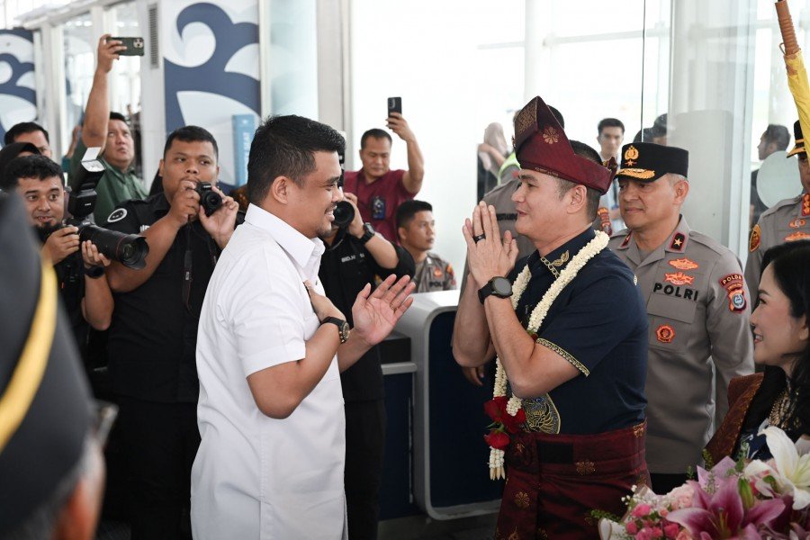 Gubernur Sumut Bobby Nasution Sambut Kapolda Sonny Irawan, Siap Perkuat Kolaborasi